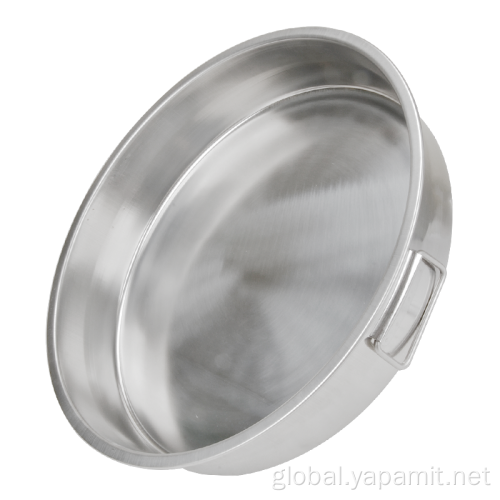 Stainless Steel Serving Tray Round Stainless Steel Food Pan Factory